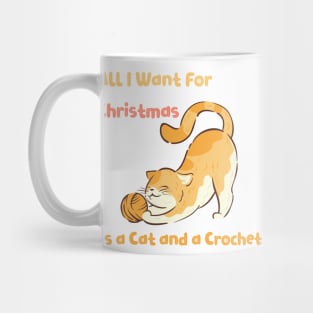 All I want for Christmas is a Cat and a Crochet Mug